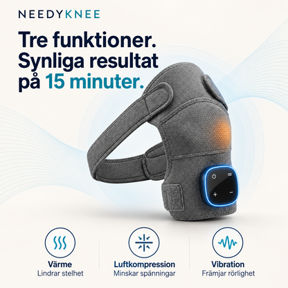 NeedyKnee AxelKomfort™ – 3-i-1 massage för axeln med värme, kompression & vibration