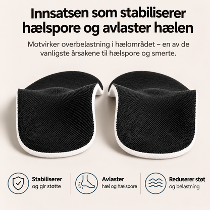 NoNeedyKnee FlexStep™ – Ortopediske støttesåler for bedre komfort hele dagen