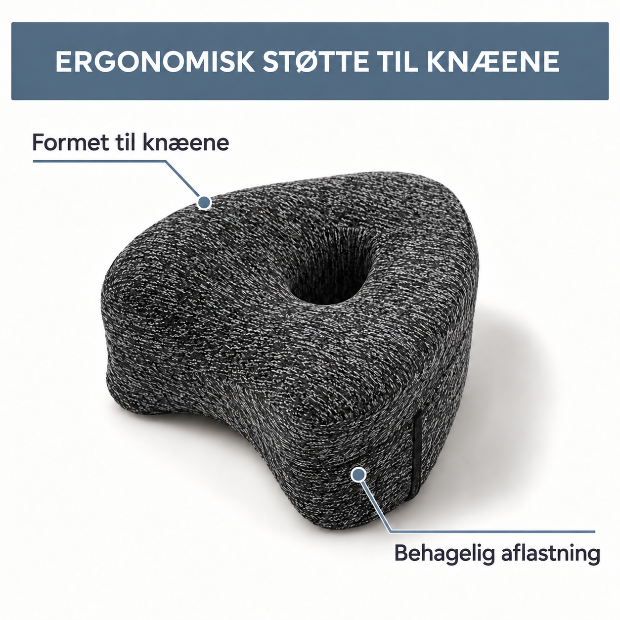 Ergonomisk knæpude
