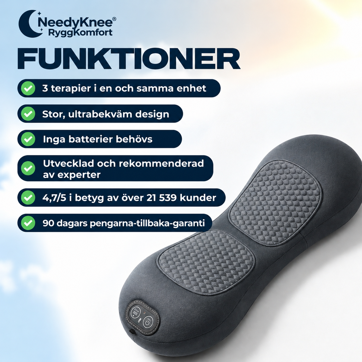 NeedyKnee RyggKomfort